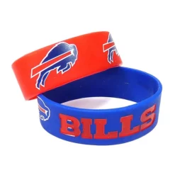 Bills 2-Pack Team Logo Wristbands