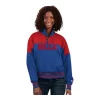 Ladies Bills Starter Retro 1/2 Zip Pullover