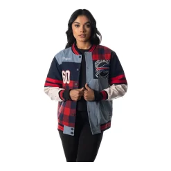 Ladies Wild Collective Buffalo Bills Flannel Denim Snap Jacket -SportThreads BILLLJ0024A 6896bd96 ca19 4976 952b c7d8923589c9