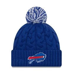 Bills Ladies New Era Cable Cuff Knit Hat