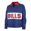 Ladies '47 Brand 1/4 Zip Bills Next Level Pullover