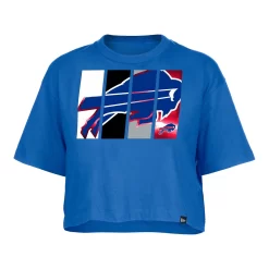 Ladies Bills New Era Panel Logo T-Shirt