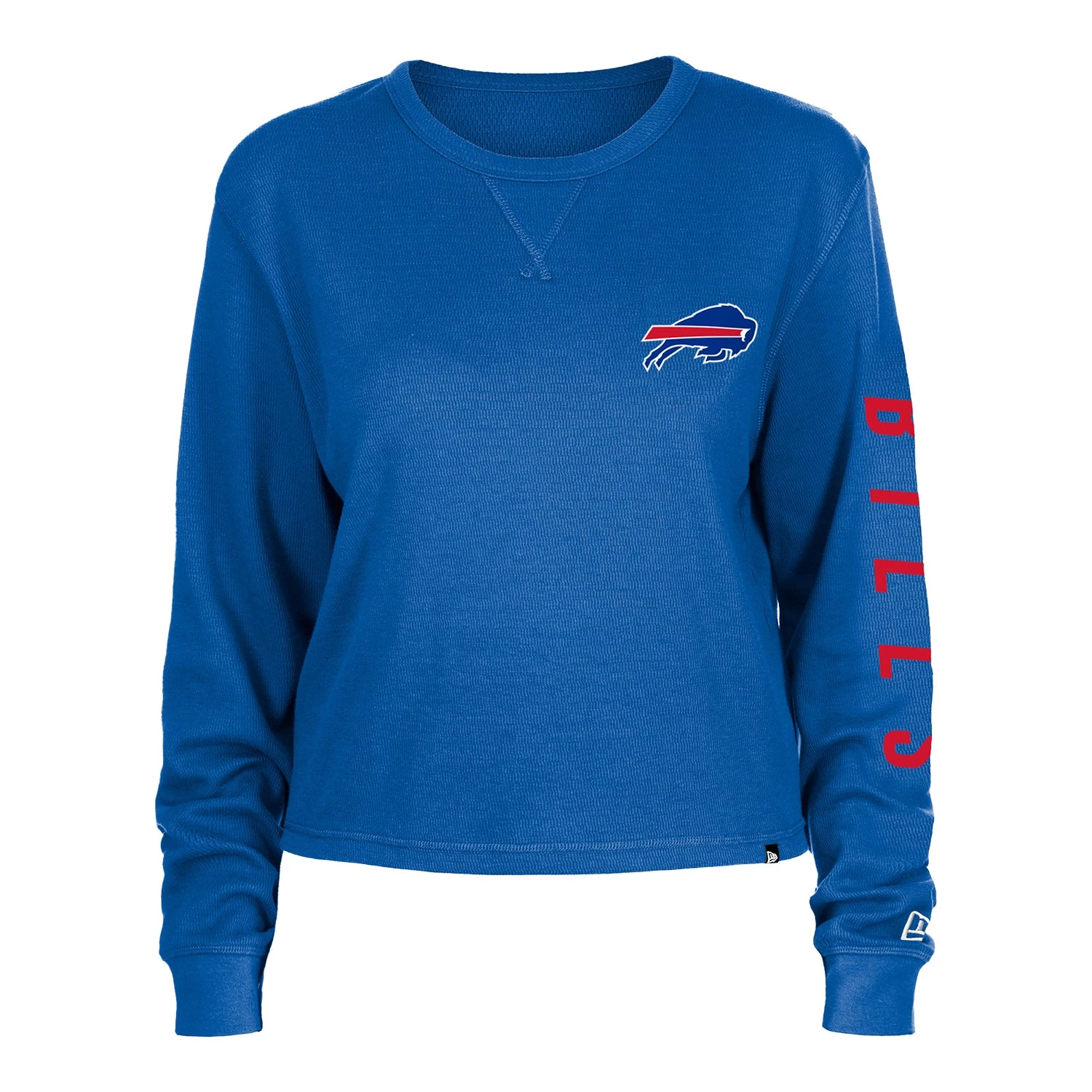 Ladies Bills New Era Long Sleeve Thermal T-Shirt 1 Ladies Bills New Era Long Sleeve Thermal T-Shirt