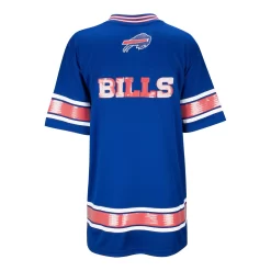 Icer Ladies Buffalo Bills Time To Shine Sequin Jersey -SportThreads BILLLT0097 D