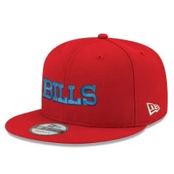 New Era Bills 9FIFTY Wordmark Snapback Hat