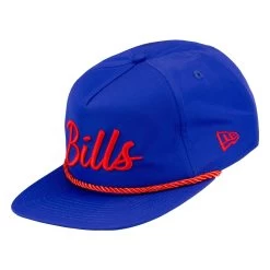 New Era Bills Golfer Script Snapback Hat