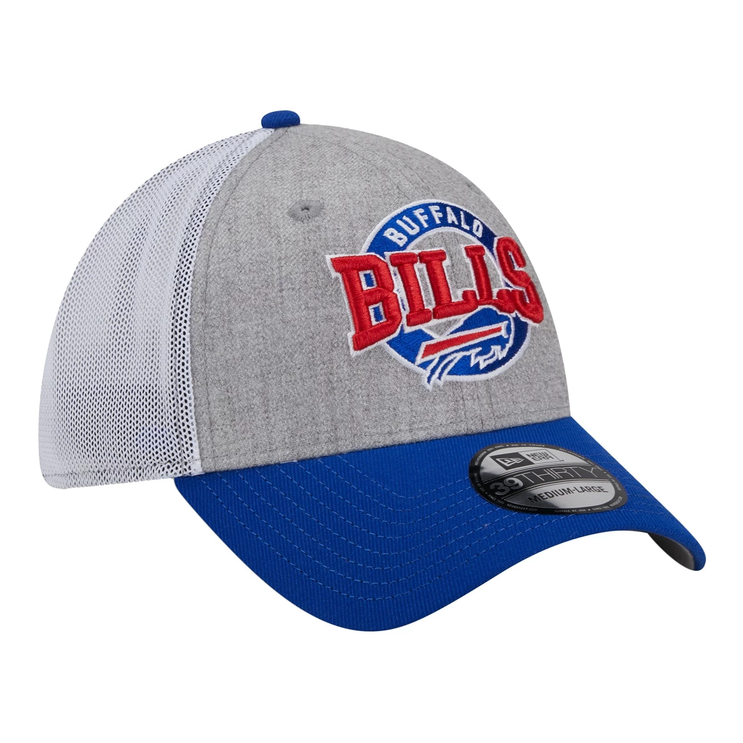 New Era Bills 39THIRTY Heathered Flex Hat 2 New Era Bills 39THIRTY Heathered Flex Hat - Image 2