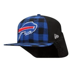 New Era Bills 59FIFTY Dog Ear Plaid Fitted Hat -SportThreads BILLMH1150F