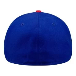 New Era Bills 59FIFTY Royal/Red Script Fitted Hat -SportThreads BILLMH1169 D