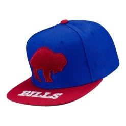 NEW ERA Mitchell & Ness Bills Classic Logo Adjustable Snapback Hat