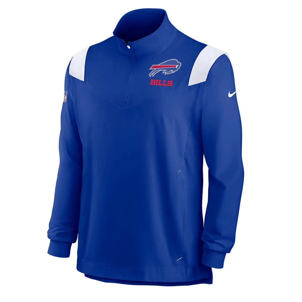 Nike Bills Sideline Repel Lightweight 1/2 Zip Jacket 1 Nike Bills Sideline Repel Lightweight 1/2 Zip Jacket