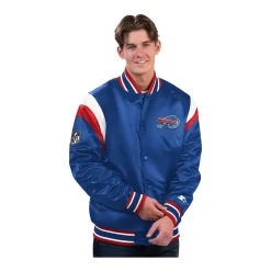 Starter Buffalo Bills Shut Out Varsity Jacket -SportThreads BILLMJ0064A