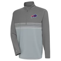 Antigua Bills Team Logo 1/4 Zip Jacket