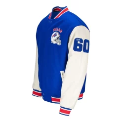 JH Design Buffalo Bills Helmet Reversible Button-Up Jacket -SportThreads BILLMJ0084 C