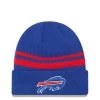 New Era Bills Stripe Team Logo Cuff Knit
