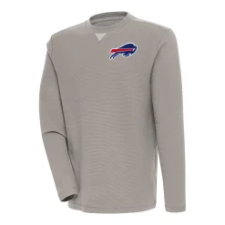 Antigua Bills Flier Bunker Crewneck Sweatshirt