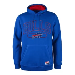 New Era Buffalo Bills Raised Wordmark Pullover Sweatshirt