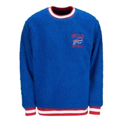 FOCO Buffalo Bills Sherpa Crewneck Sweatshirt