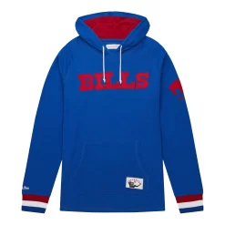 Mitchell & Ness Buffalo Bills Legendary Slub Long Sleeve Hooded T-Shirt