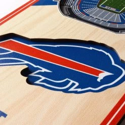 Bills 6X19 Stadium View Banner -SportThreads BILLNV000400C