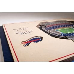 Bills 5 Layer Stadium View Sign -SportThreads BILLNV000500C