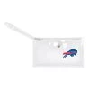 Bills Clear Wristlet