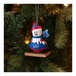 FOCO Buffalo Bills Smore On The Ball Ornament -SportThreads BILLNV0365C
