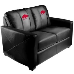 Dreamseat Bills Silver Loveseat With Secondary Logo