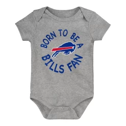 Outerstuff Infant Born To Be Bills Onesie 3-Pack 7 Outerstuff Infant Born To Be Bills Onesie 3-Pack -SportThreads BILLYI0022C