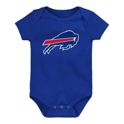 Outerstuff Infant Born To Be Bills Onesie 3-Pack 6 Outerstuff Infant Born To Be Bills Onesie 3-Pack -SportThreads BILLYI0022D