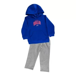 Outerstuff Toddler Bills Hoodie And Sweatpants Two-Piece Fleece Set -SportThreads BILLYI9013 A