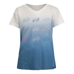 NEW ERA Girls Ombre Logos T-Shirt
