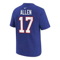Youth Nike Josh Allen Name & Number T-Shirt