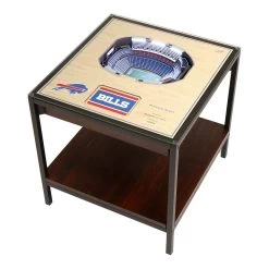 Buffalo Bills 25-Layer StadiumViews Lighted End Table