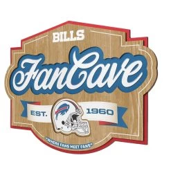 Buffalo Bills Fan Cave Sign -SportThreads buffalo bills fcs alt2